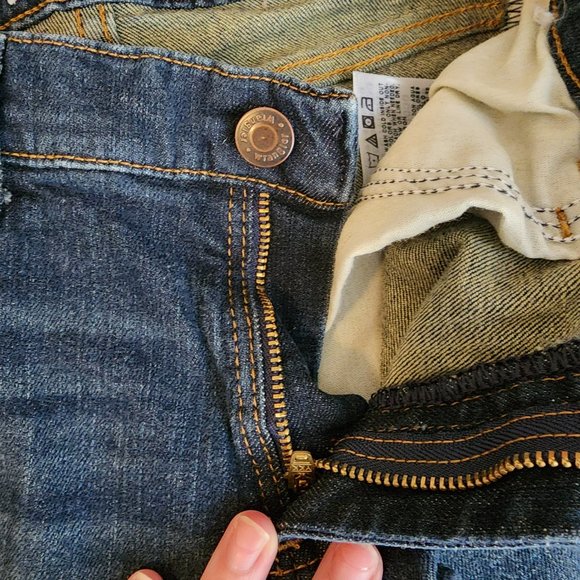 Boy's Wrangler Blue Jeans - Picture 9 of 13